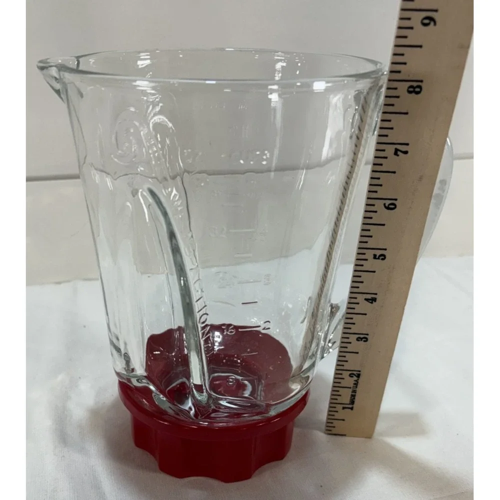 Hamilton Beach Glass Genuine OEM Red Replacement Blender Pitcher 58147 & Others